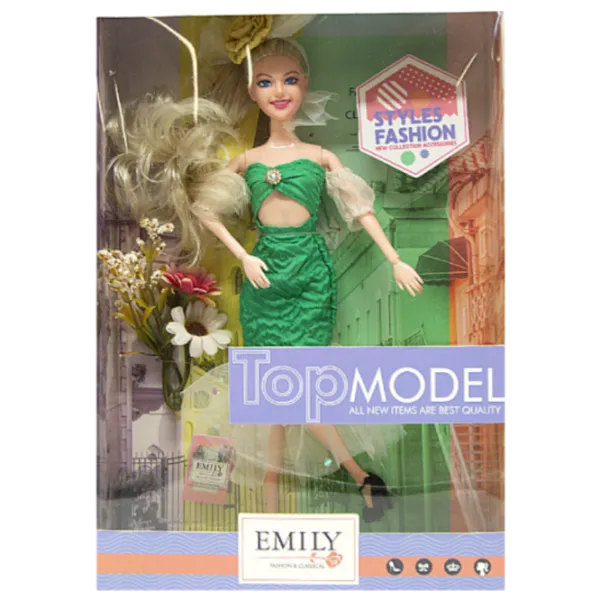 Păpușă New World Emily 672037 model / 3+ photo 1 Păpușă New World Emily 672037 model / 3+ photo 1