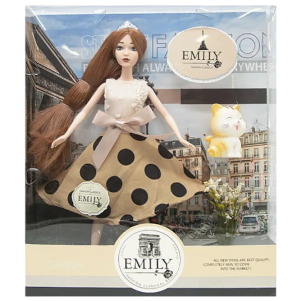 Кукла New World Emily 672007 модель / 3+ photo 1 Кукла New World Emily 672007 модель / 3+ photo 1
