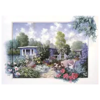 Puzzle Art Puzzle Garden with flowers 8+/ Numărul de piese: 500