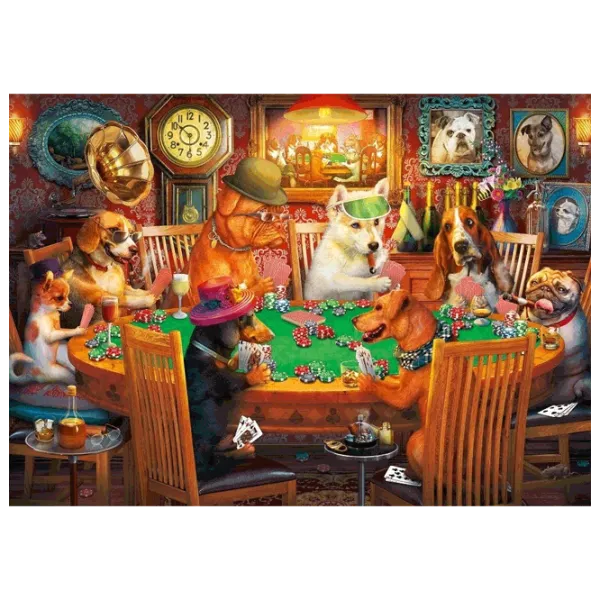 Puzzle Art Puzzle Gambling Dogs 8+/ Количество деталей: 500 photo 2