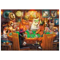 Puzzle Art Puzzle Gambling Dogs 8+/ Numărul de piese: 500 photo 2