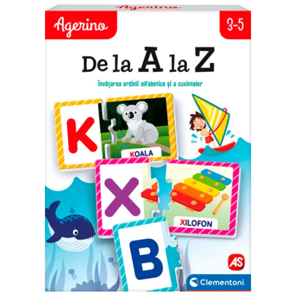 Настольная игра Clementoni De La A La Z 3+/ Развитие photo 1