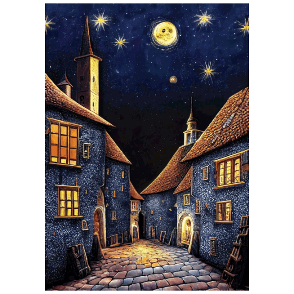 Puzzle Art Puzzle Medieval Khan Night 8+/ Numărul de piese: 500 photo 2
