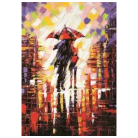 Puzzle Art Puzzle Love Under the Umbrella 8+/ Количество деталей: 500 photo 2