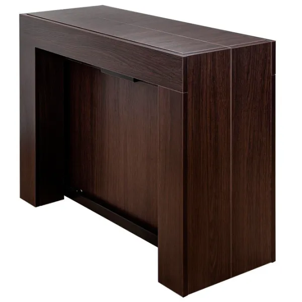 Masă de bucătărie extensibilă Flat H 1199 ST PAL/ Brown photo 1 Masă de bucătărie extensibilă Flat H 1199 ST PAL/ Brown photo 1
