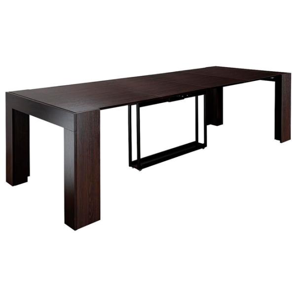 Masă de bucătărie extensibilă Flat H 1199 ST PAL/ Brown photo 5 Masă de bucătărie extensibilă Flat H 1199 ST PAL/ Brown photo 5