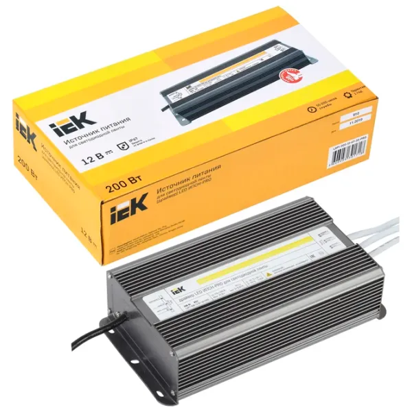 Драйвер IEK IPSN-PRO LED Серебряный / 200 Вт photo 3 Драйвер IEK IPSN-PRO LED Серебряный / 200 Вт photo 3