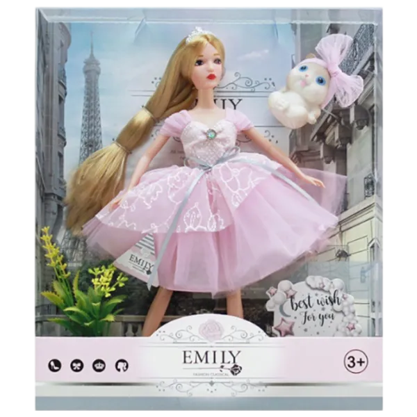 Păpușă Essa Toys Emily QJ117 model / 3+ photo 1