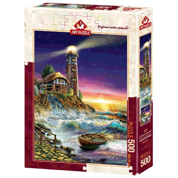 Puzzle Art Puzzle Sunset from the Lighthouse 8+/ Количество деталей: 500 photo 1