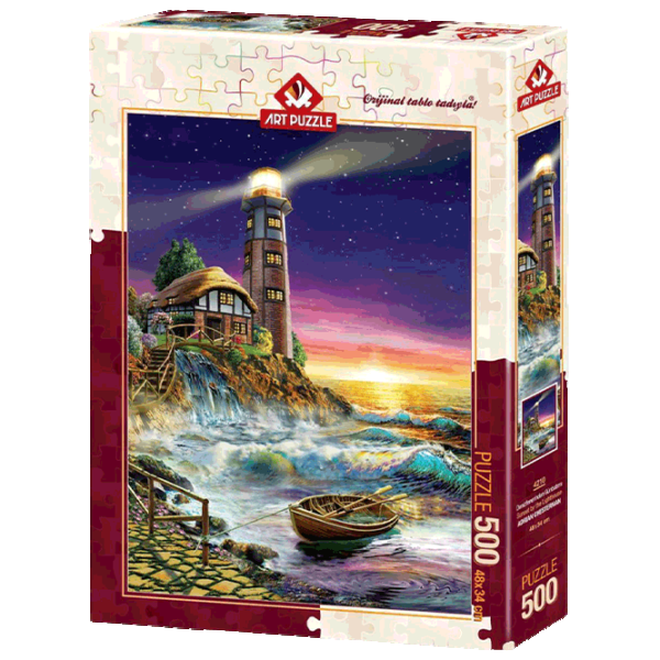 Puzzle Art Puzzle Sunset from the Lighthouse 8+/ Количество деталей: 500 photo 1