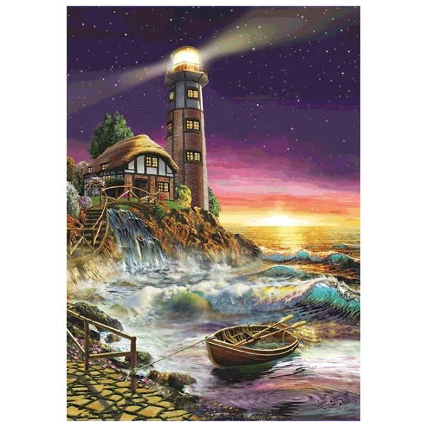 Puzzle Art Puzzle Sunset from the Lighthouse 8+/ Количество деталей: 500 photo 2