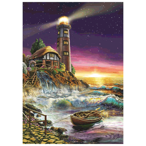 Puzzle Art Puzzle Sunset from the Lighthouse 8+/ Количество деталей: 500 photo 2