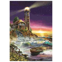 Puzzle Art Puzzle Sunset from the Lighthouse 8+/ Numărul de piese: 500 photo 2