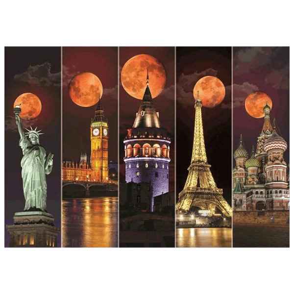 Puzzle Art Puzzle Blood Moon 15+/ Numărul de piese: 1500 photo 2
