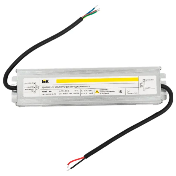 Драйвер IEK IPSN-PRO LED Серебряный / 150 Вт photo 1 Драйвер IEK IPSN-PRO LED Серебряный / 150 Вт photo 1