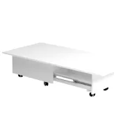 Кухонный стол раскладной Flat W 1000 ST 9 ДСП/ Белый photo 2