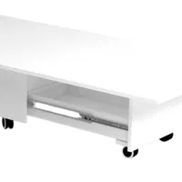 Кухонный стол раскладной Flat W 1000 ST 9 ДСП/ Белый photo 4