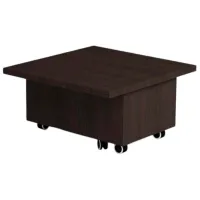 Кухонный стол раскладной Flat H 1199 ДСП/ Черный