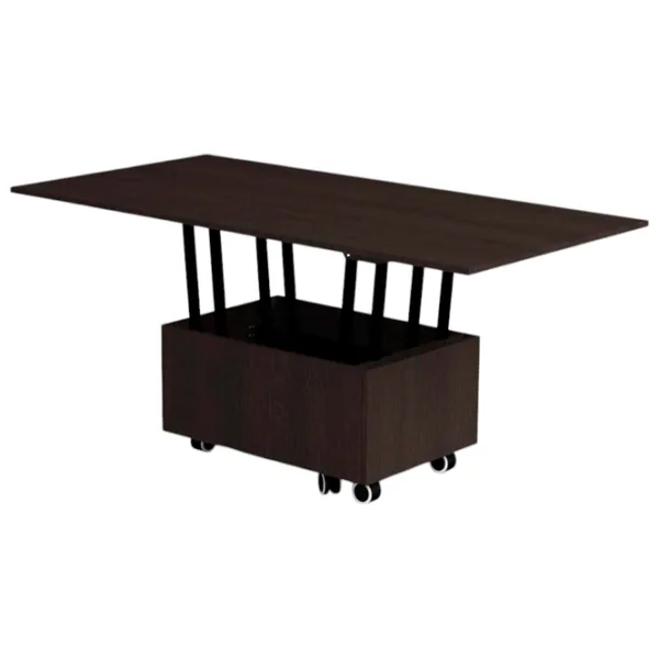 Masă de bucătărie extensibilă Flat H 1199 PAL/ Black photo 2 Masă de bucătărie extensibilă Flat H 1199 PAL/ Black photo 2