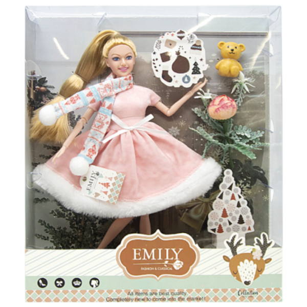 Кукла New World Emily 672036 модель / 3+ photo 1 Кукла New World Emily 672036 модель / 3+ photo 1
