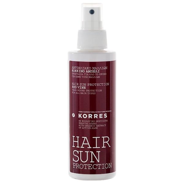 Spray de protecție solară KORRES Hair Sun Protection Red Vine Red / 0.15l photo 1 Spray de protecție solară KORRES Hair Sun Protection Red Vine Red / 0.15l photo 1