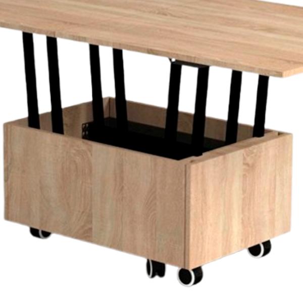 Masă de bucătărie extensibilă Flat H 1145 ST 10 PAL/ Stejar Sonoma photo 5