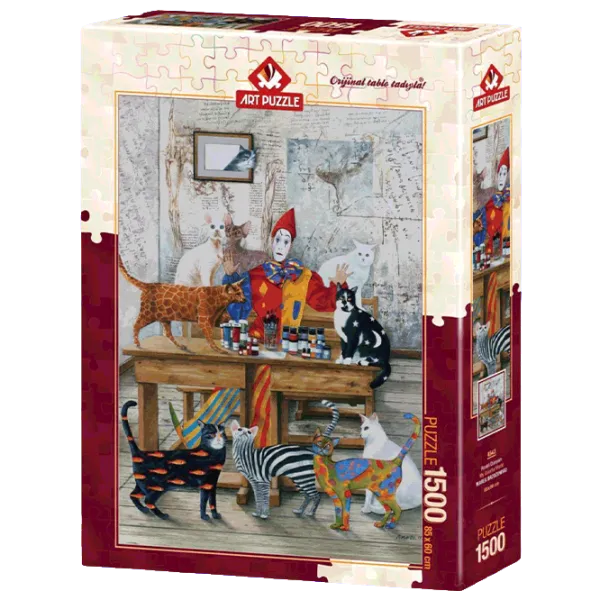 Puzzle Art Puzzle My Colorful World 15+/ Количество деталей: 1500 photo 1
