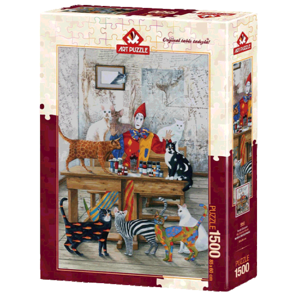 Puzzle Art Puzzle My Colorful World 15+/ Количество деталей: 1500 photo 1