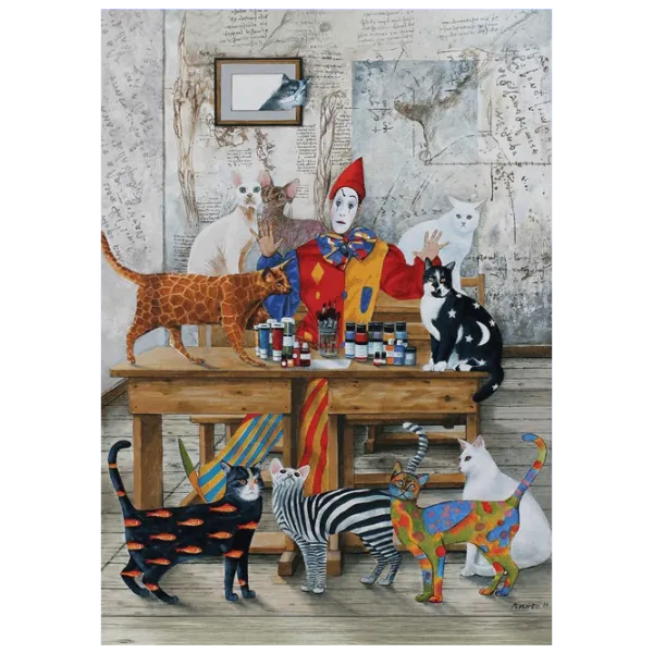 Puzzle Art Puzzle My Colorful World 15+/ Количество деталей: 1500 photo 2
