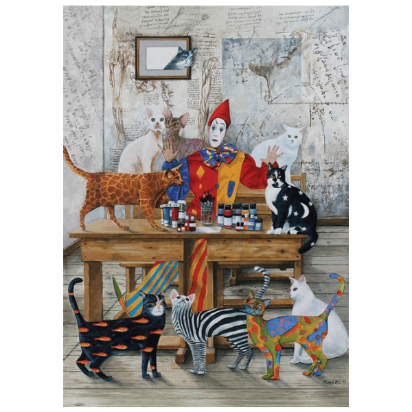 Puzzle Art Puzzle My Colorful World 15+/ Количество деталей: 1500 photo 2