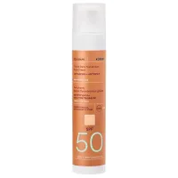 Spray de protecție solară KORRES Tinted Sunscreen Face Cream Red Grape Brown / 0.05l