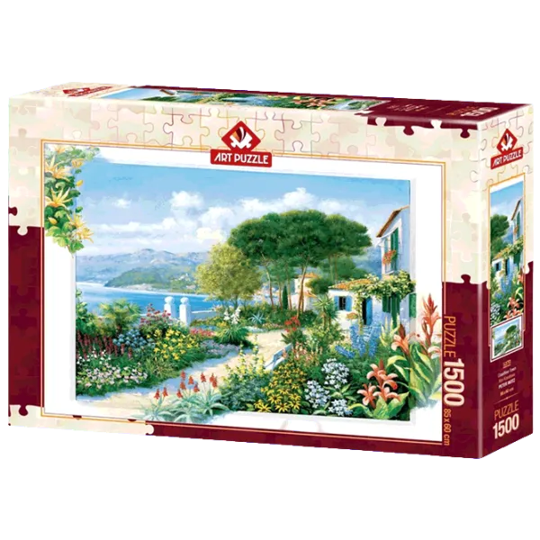 Puzzle Art Puzzle Coastal Town 15+/ Количество деталей: 1500 photo 1