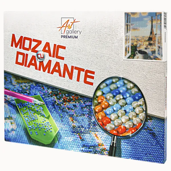 Mozaic Art Galery Premium Cafea cu privire spre Paris   /  photo 1 Mozaic Art Galery Premium Cafea cu privire spre Paris   /  photo 1