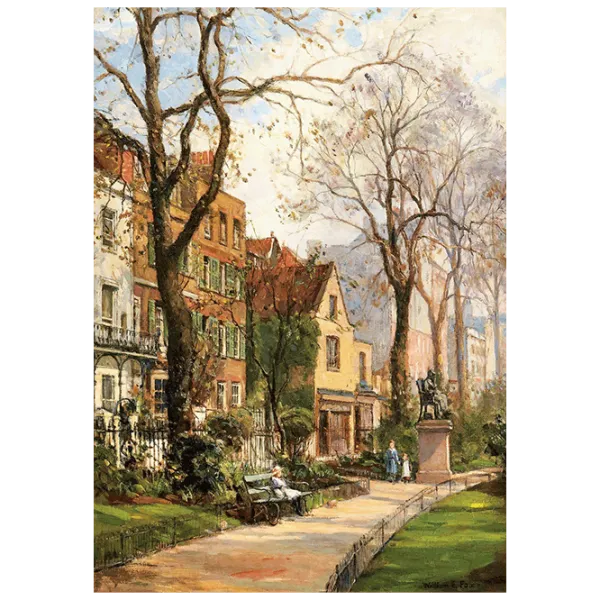 Puzzle Art Puzzle Walking in the Park 15+/ Количество деталей: 1500 photo 2