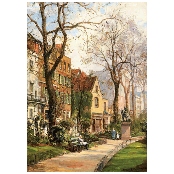 Puzzle Art Puzzle Walking in the Park 15+/ Количество деталей: 1500 photo 2