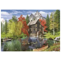 Puzzle Art Puzzle Fishing at the mill 15+/ Numărul de piese: 1500