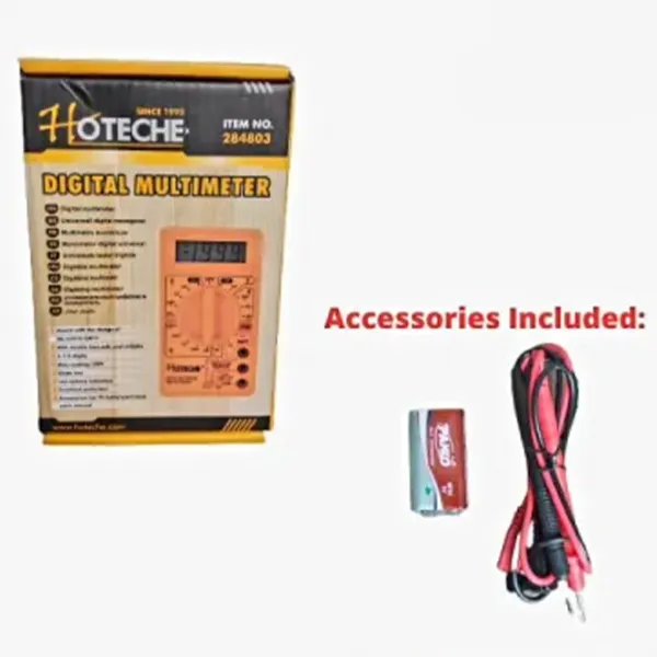Мультиметр Hoteche 284803 Цифровой / 200 МOм photo 4