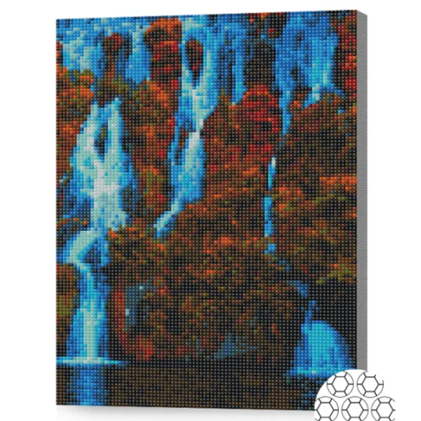 Mozaic Art Galery Premium Cascada albastră  /  photo 2 Mozaic Art Galery Premium Cascada albastră  /  photo 2