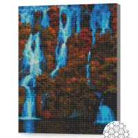 Mozaic Art Galery Premium Cascada albastră / photo 2