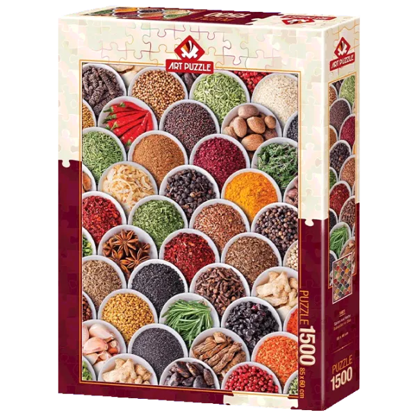 Puzzle Art Puzzle Spices And Herbs 15+/ Количество деталей: 1500 photo 1
