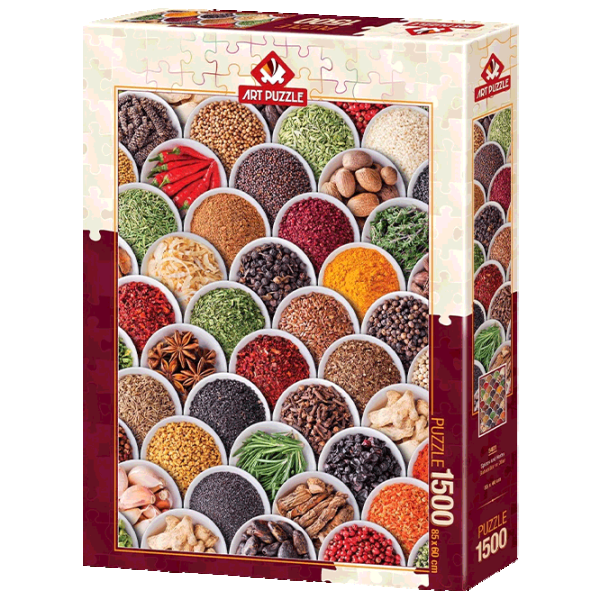 Puzzle Art Puzzle Spices And Herbs 15+/ Количество деталей: 1500 photo 1