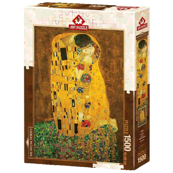 Puzzle Art Puzzle The Kiss 15+/ Количество деталей: 1500 photo 1