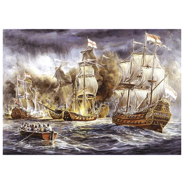Puzzle Art Puzzle Battery Wars 15+/ Numărul de piese: 1500 photo 2