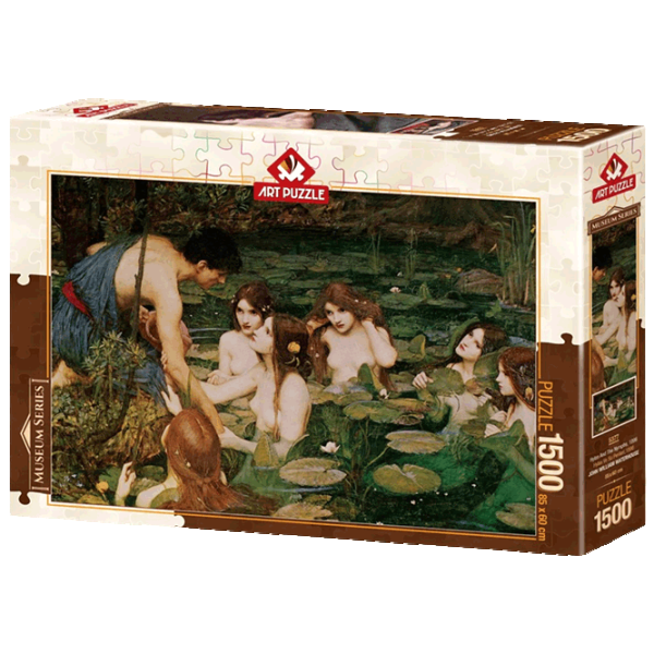 Puzzle Art Puzzle Hylas and the Water Fairies 15+/ Количество деталей: 1500 photo 1