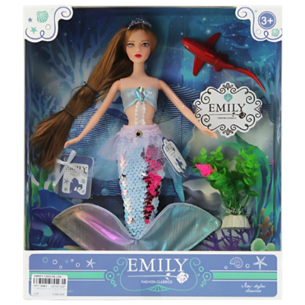 Păpușă Essa Toys Emily QJ092D sirenă / 3+ photo 1