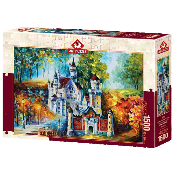 Puzzle Art Puzzle NEUSCHWANSTEIN CASTLE 15+/ Количество деталей: 1500 photo 1
