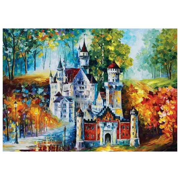 Puzzle Art Puzzle NEUSCHWANSTEIN CASTLE 15+/ Количество деталей: 1500 photo 2