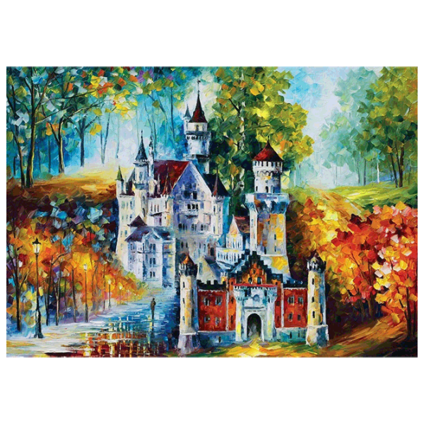 Puzzle Art Puzzle NEUSCHWANSTEIN CASTLE 15+/ Количество деталей: 1500 photo 2
