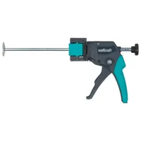 Пистолет для силикона Wolfcraft MG 310 Compact Черный