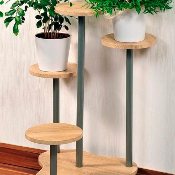 Цветочная полка Kesper 17277  Бежевый / ДСП  photo 2